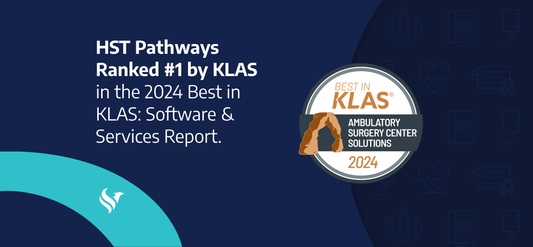 HST Pathways Ranked #1 in the 2024 Best in KLAS: Software & Services Report