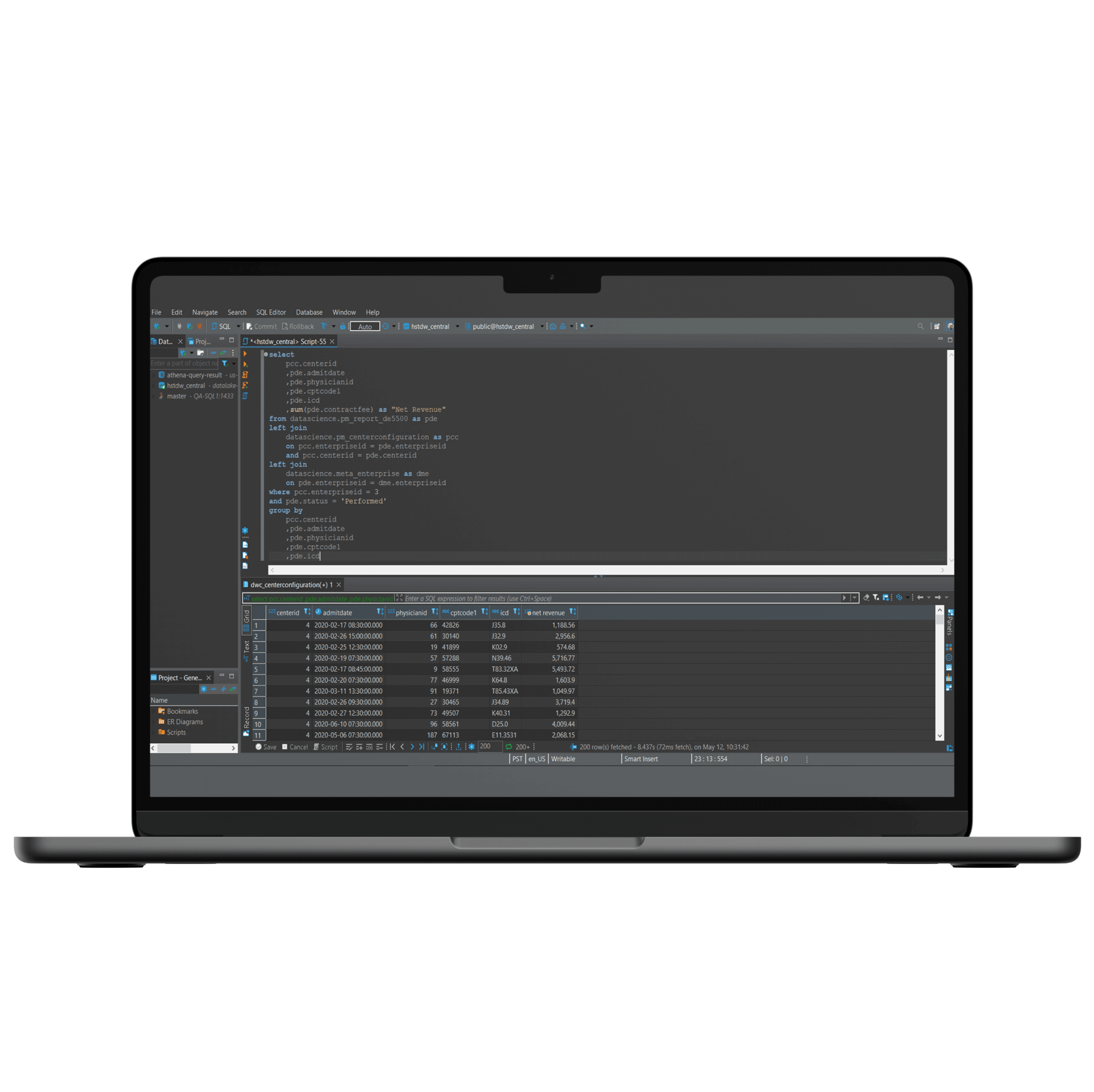 hst data stream header