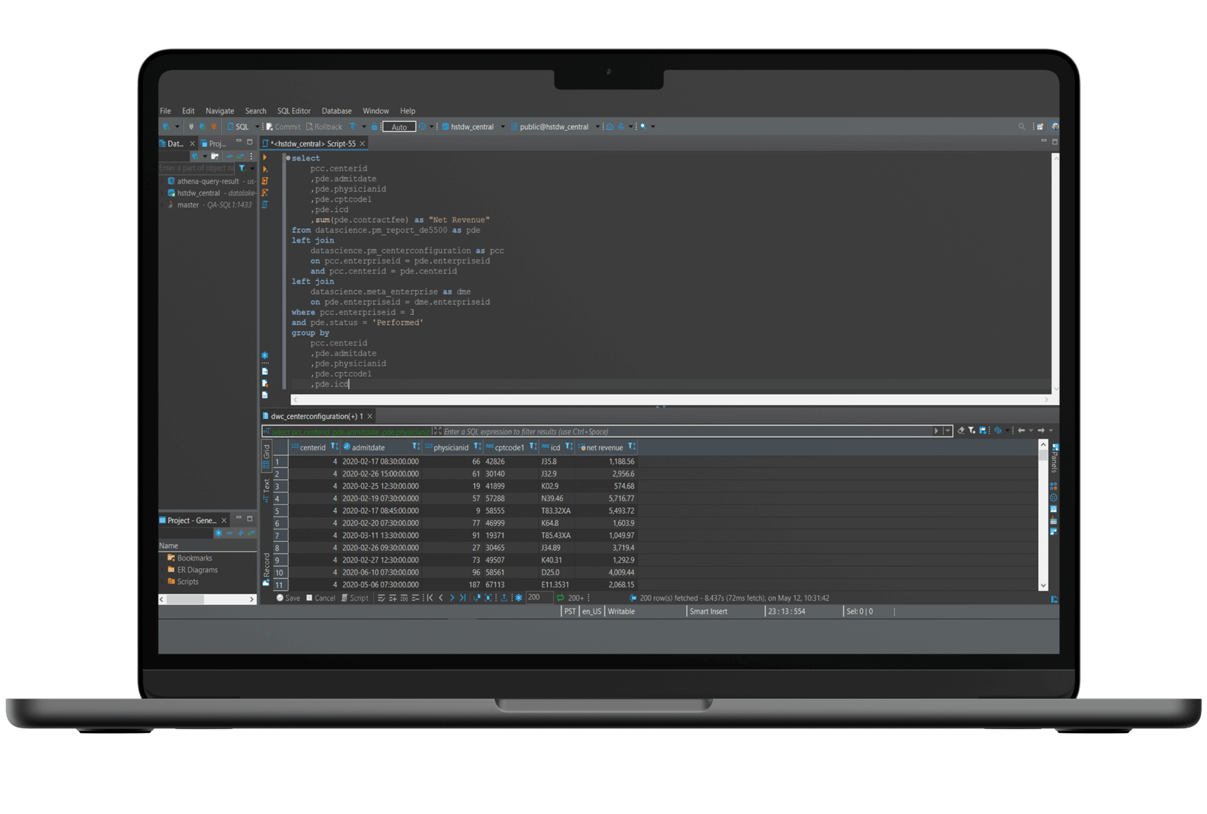 hst data stream - query results How it Works Step 3