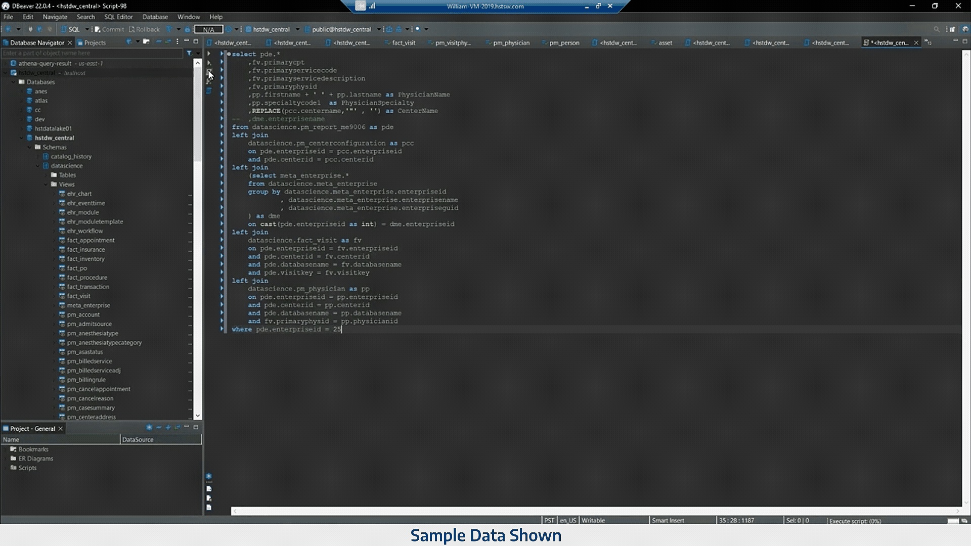 Run the Code to See Your Query Results