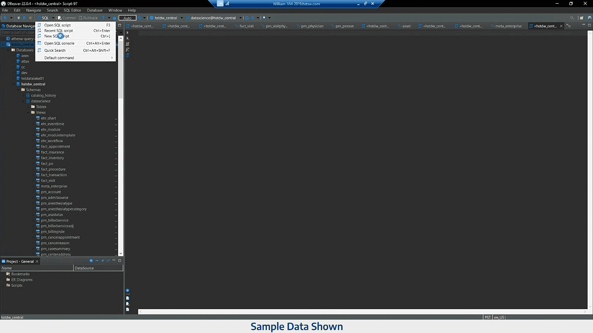 Write the Code for Your Data Request