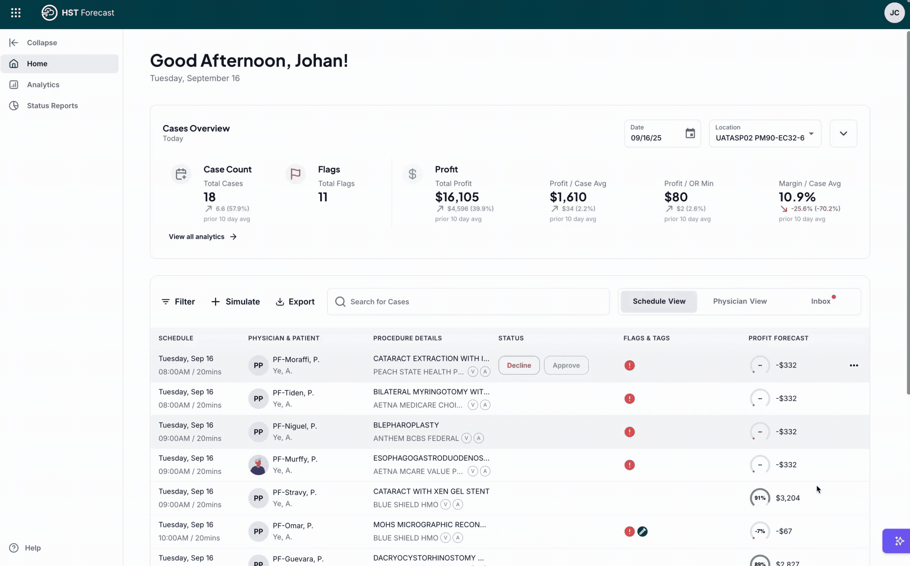 Case Profit Estimations - AI Talk with System