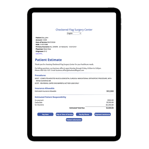 Patient Estimates