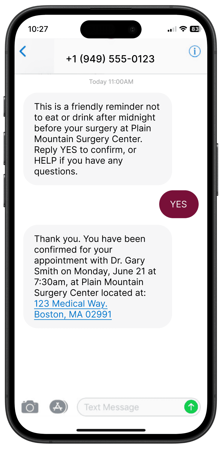 Communicate with patients in the way they prefer.